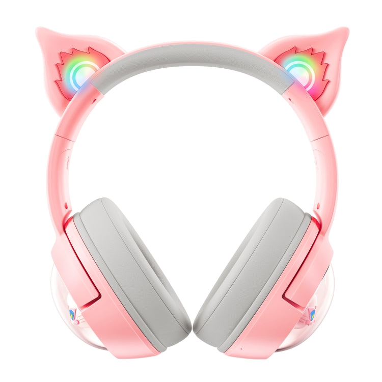 B5 Cat Ear Design USB-C / Type-C RGB Wireless Bluetooth HiFi Headset (Pink) - free shipping - PMC Jewellery - Order now!