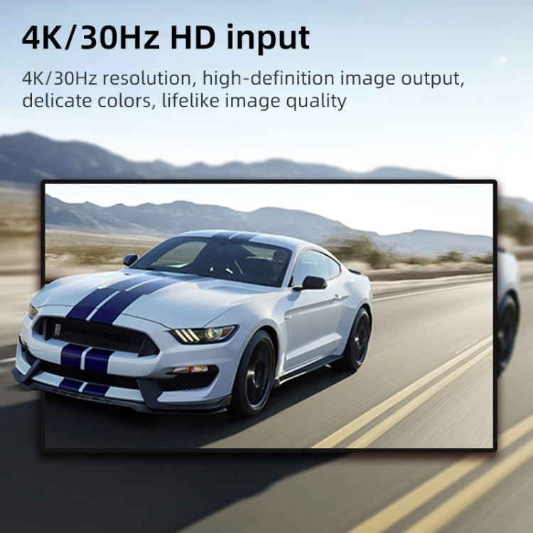 4K 30Hz HDMI to USB2.0 HD Video Capture Card with Cable - Video Capture Solutions by PMC TechLife | Online Shopping South Africa | PMC TechLife | Buy Now Pay Later Mobicred