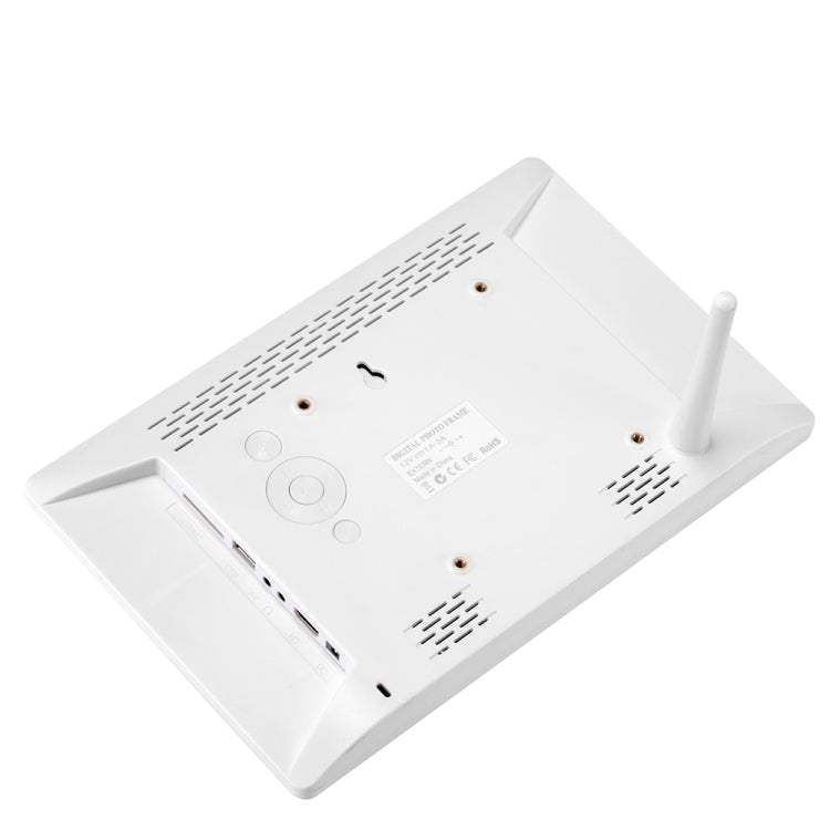 11.6-inch IPS Digital Photo Frame Full View 1920*1080 Electronic Photo Album Advertising Machine(White) - 11 inch Below by PMC TechLife | Online Shopping South Africa | PMC TechLife | Buy Now Pay Later Mobicred