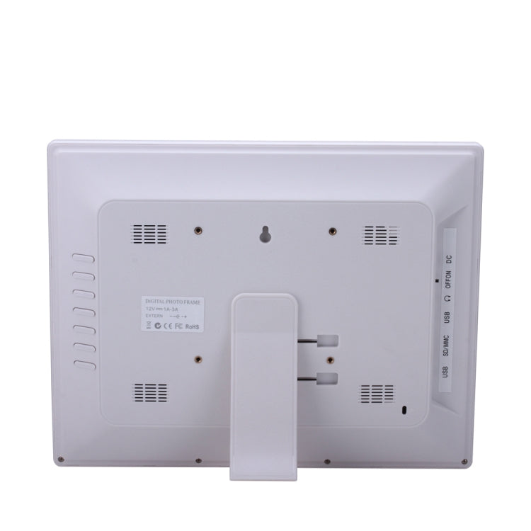 14 inch High-definition Digital Photo Frame Electronic Photo Frame Showcase Display Video Advertising Machine(White) - 11-15 inch by PMC TechLife | Online Shopping South Africa | PMC TechLife | Buy Now Pay Later Mobicred