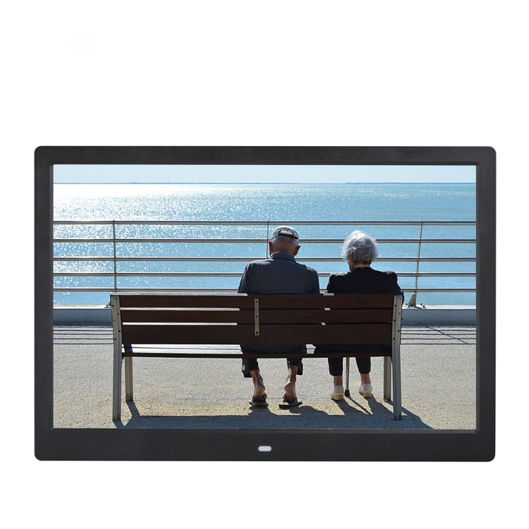 14-inch Digital Photo Frame Electronic Photo Frame Ultra-narrow Side Support 1080P Wall-mounted Advertising Machine(Black) - 11-15 inch by PMC TechLife | Online Shopping South Africa | PMC TechLife