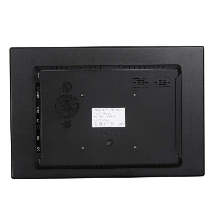 HSD1504 15.4 inch LED 1280x800 High Resolution Display Digital Photo Frame with Holder and Remote Control, Support SD / MMC / MS Card / USB Port, US Plug(Black) - 15 inch Above by PMC TechLife | Online Shopping South Africa | PMC TechLife | Buy Now Pay Later Mobicred