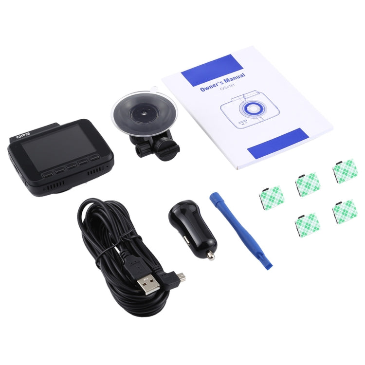 GS63H Car DVR Camera 2.4 inch LCD Screen HD 2880 x 2160P 150 Degree Wide Angle Viewing, Support Motion Detection / TF Card / G-Sensor / GPS / WiFi / HDMI(Black) - free shipping - PMC TechLife - Order now!