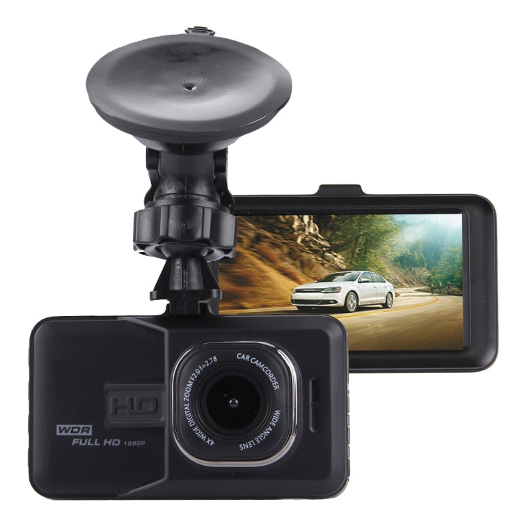 Car DVR Camera 3.0 inch LCD HD 720P 3.0MP Camera 170 Degree Wide Angle Viewing, Support Night Vision / Motion Detection / TF Card / HDMI / G-Sensor - Car DVRs by PMC TechLife | Online Shopping South Africa | PMC TechLife | Buy Now Pay Later Mobicred