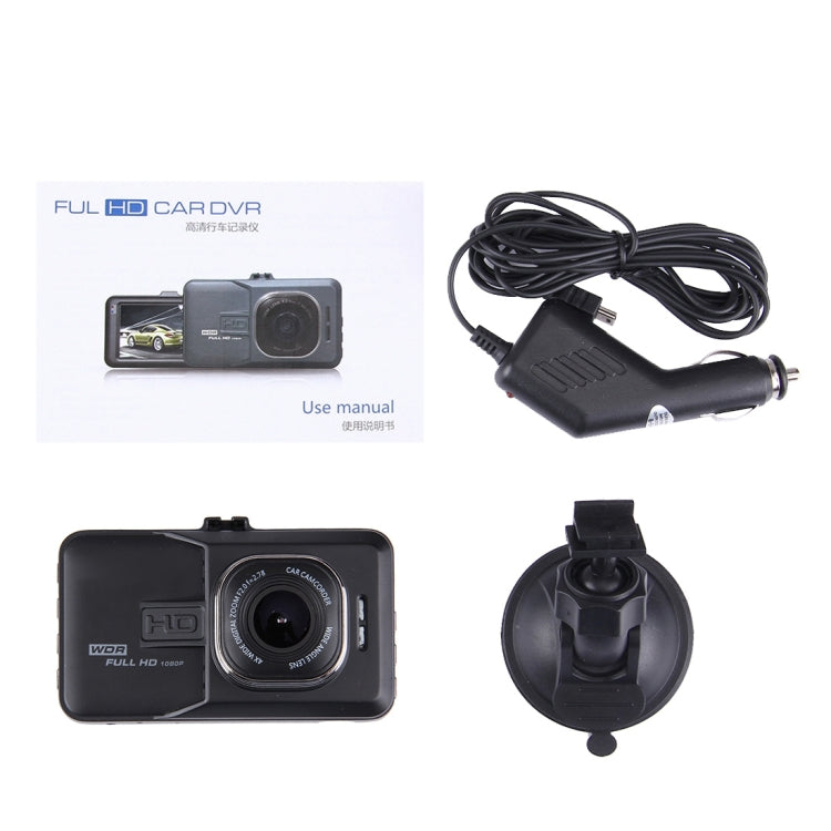 Car DVR Camera 3.0 inch LCD HD 720P 3.0MP Camera 170 Degree Wide Angle Viewing, Support Night Vision / Motion Detection / TF Card / HDMI / G-Sensor - Car DVRs by PMC TechLife | Online Shopping South Africa | PMC TechLife | Buy Now Pay Later Mobicred