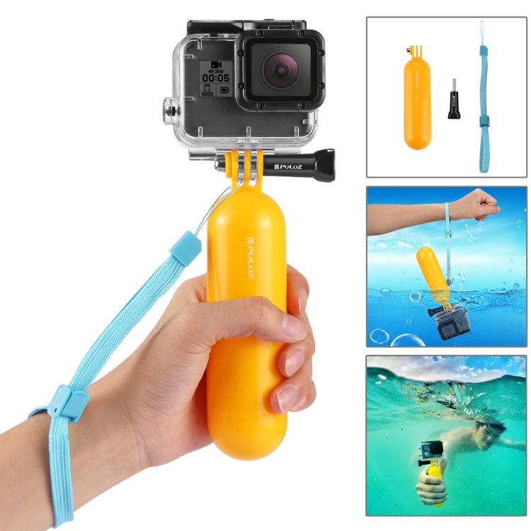 PULUZ 14 in 1 Surfing Accessories Combo Kits with EVA Case (Bobber Hand Grip + Floaty Sponge + Quick Release Buckle + Surf Board Mount + Floating Wrist Strap + Safety Tethers Strap + Storage Bag ) for GoPro, Insta360, DJI and Other Action Cameras -  by PULUZ | Online Shopping South Africa | PMC TechLife | Buy Now Pay Later Mobicred