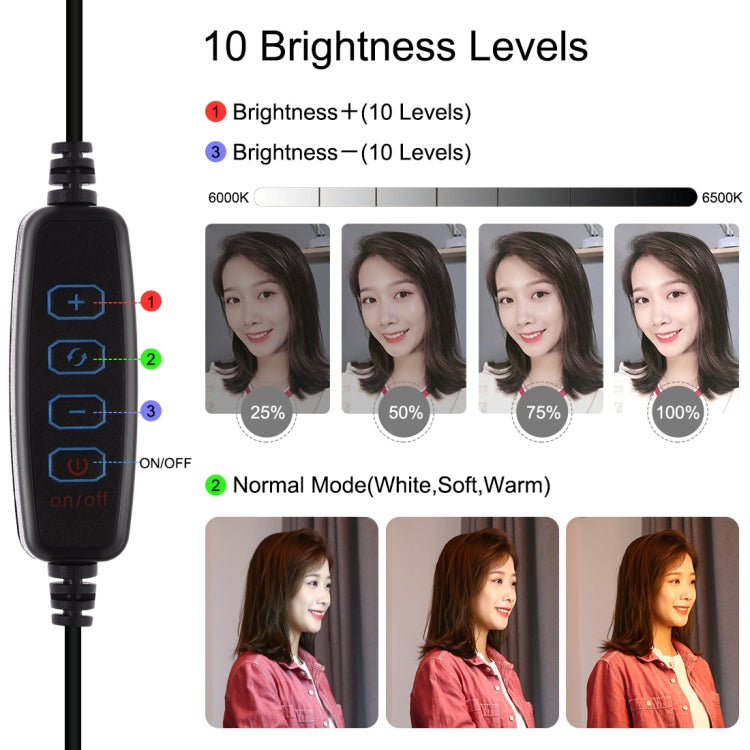 PULUZ 2 in 1 Vlogging Live Broadcast Smartphone Video Rig + 4.7 inch 12cm Ring LED Selfie Light Kits with Cold Shoe Tripod Head for iPhone, Galaxy, Huawei, Xiaomi, HTC, LG, Google, and Other Smartphones(Red) - free shipping - PMC TechLife - Order now!