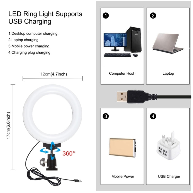 PULUZ 4 in 1 Vlogging Live Broadcast Smartphone Video Rig + 4.7 inch 12cm RGBW Ring LED Selfie Light + Microphone + Pocket Tripod Mount Kits with Cold Shoe Tripod Head(Blue) - free shipping - PMC TechLife - Order now!