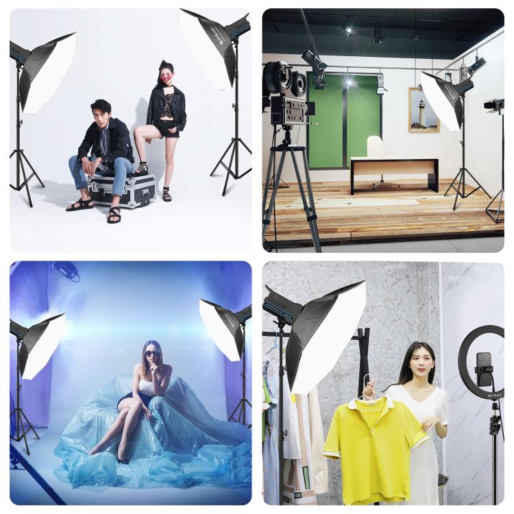 PULUZ 120W Photo Studio Strobe Flash Light Kit with Softbox Reflector & Tripod(US Plug) - free shipping - PMC TechLife - Order now!