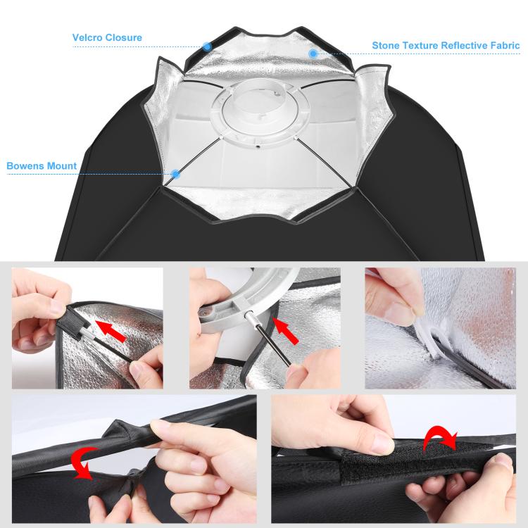 PULUZ 120W Photo Studio Strobe Flash Light Kit with Softbox Reflector & Tripod(UK Plug) - free shipping - PMC TechLife - Order now!