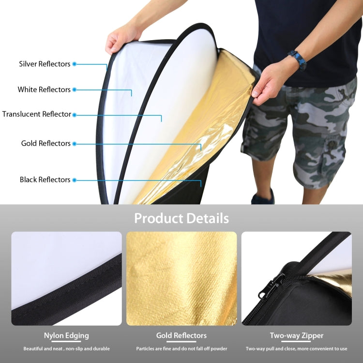 PULUZ LED Light Studio Softbox Photography Kit with Background & Reflective & Tripod Mount & Sandbags(EU Plug) - free shipping - PMC TechLife - Order now!