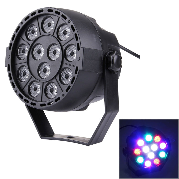 KD-12W 12 LED PAR Light Stage Light, with LED Display, Master / Slave / DMX512 / Auto Run Modes, US Plug - Stage Lighting by PMc TechLife | Online Shopping South Africa | PMc TechLife | Buy Now Pay Later Mobicred