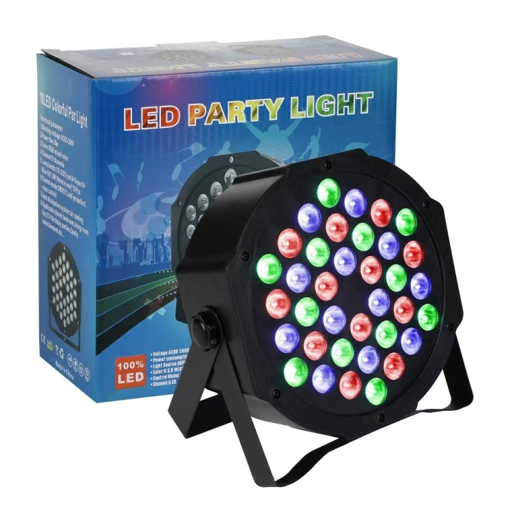 36W 36 LED PAR Light Stage Light, with LED Display, Auto Run / Slave / DMX512 / Voice Control Modes - Stage Lighting by PMc TechLife | Online Shopping South Africa | PMc TechLife | Buy Now Pay Later Mobicred
