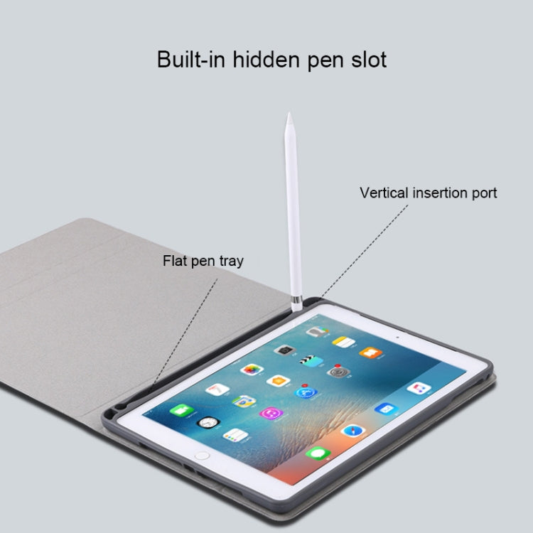 508A Detachable Bluetooth Keyboard + Horizontal Flip Leather Tablet Case with Holder & Colorful Backlight for iPad Pro 9.7 inch, iPad Air, iPad Air 2, iPad 9.7 inch (2017), iPad 9.7 inch (2018)(Champagne Gold) - For iPad Pro by PMC TechLife | Online Shopping South Africa | PMC TechLife