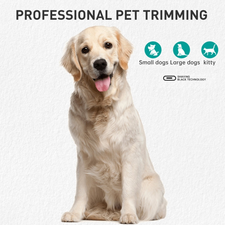 VGR V-203 Professional Pet Barber Electric Hair Clipper (Blue) - Electric Clipper by VGR | Online Shopping South Africa | PMC TechLife | Buy Now Pay Later Mobicred