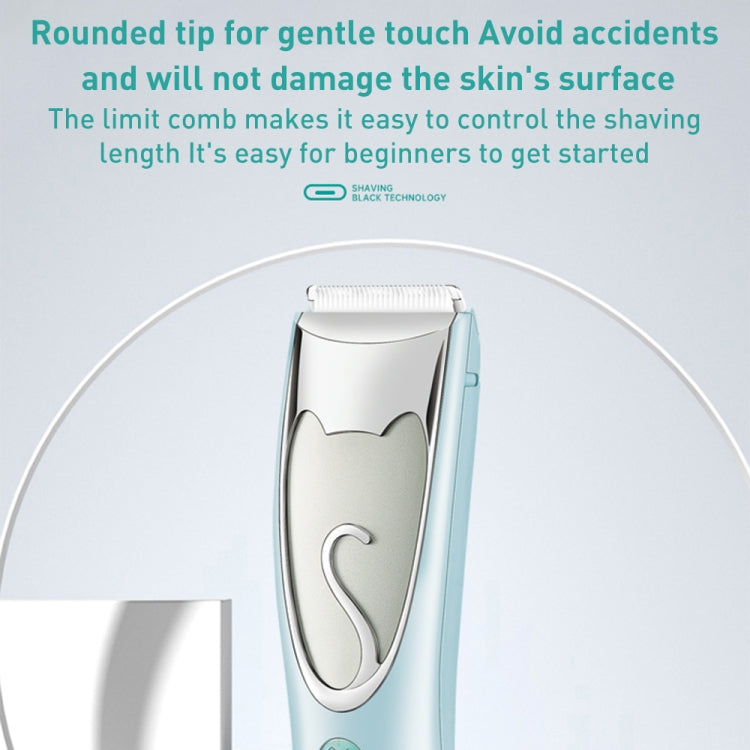 VGR V-203 Professional Pet Barber Electric Hair Clipper (Blue) - Electric Clipper by VGR | Online Shopping South Africa | PMC TechLife | Buy Now Pay Later Mobicred