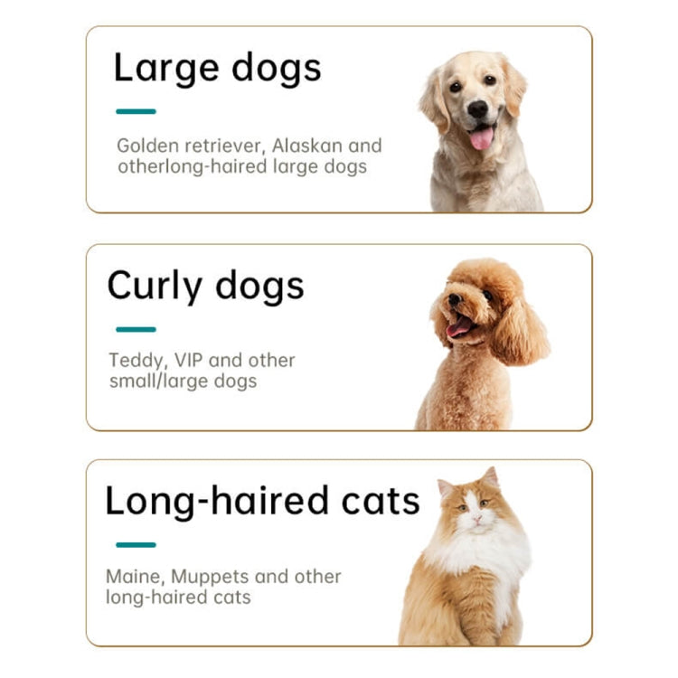 VGR V-208 Professional Pet Barber Electric Hair Clipper (Blue) - Electric Clipper by VGR | Online Shopping South Africa | PMC TechLife