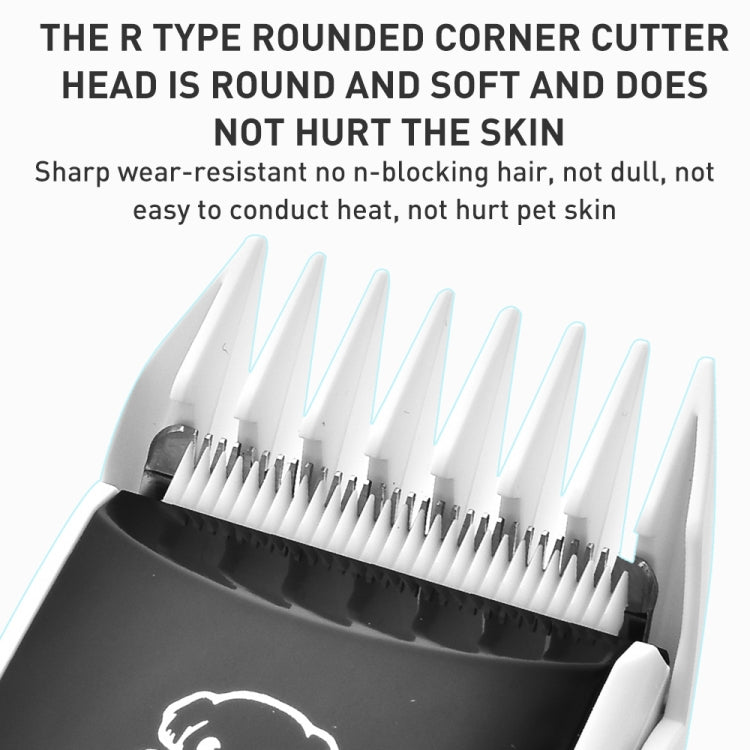 VGR V-232 Pet Barber Electric Hair Clipper (White) - Electric Clipper by VGR | Online Shopping South Africa | PMC TechLife | Buy Now Pay Later Mobicred