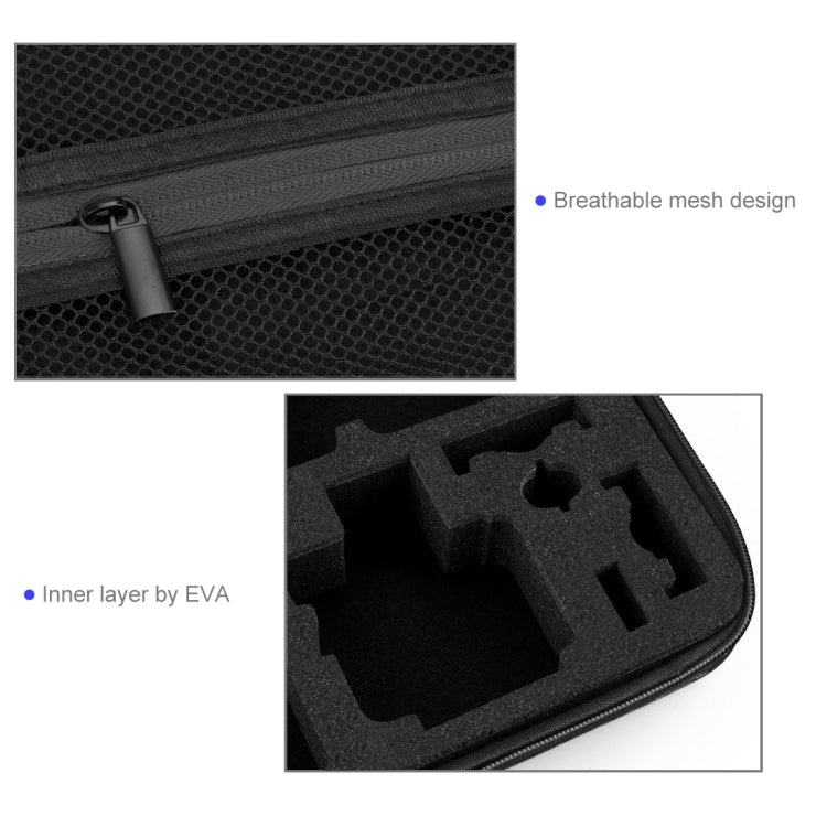 PULUZ Waterproof Carrying and Travel Case for GoPro, Insta360, DJI and Other Action Cameras Accessories, Large Size: 32cm x 22cm x 7cm - Carry Cases by PULUZ | Online Shopping South Africa | PMC TechLife | Buy Now Pay Later Mobicred