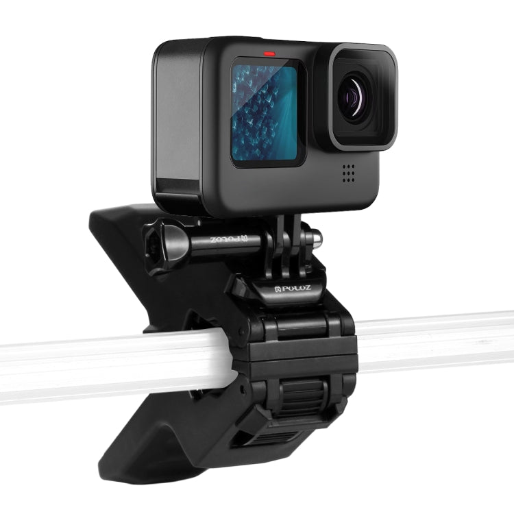 PULUZ Action Sports Cameras Jaws Flex Clamp Mount for GoPro, Insta360, DJI and Other Action Cameras - Holder by PULUZ | Online Shopping South Africa | PMC TechLife | Buy Now Pay Later Mobicred