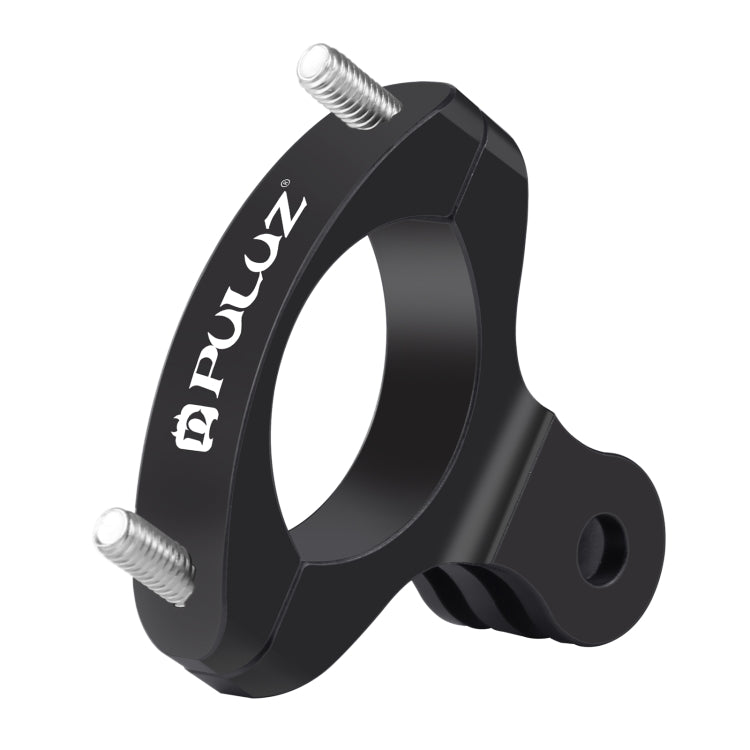 PULUZ Bike Handlebar Adapter Aluminum Mount for GoPro, Insta360, DJI and Other Action Cameras(Black) - Bicycle Handlebar Mount by PULUZ | Online Shopping South Africa | PMC TechLife | Buy Now Pay Later Mobicred