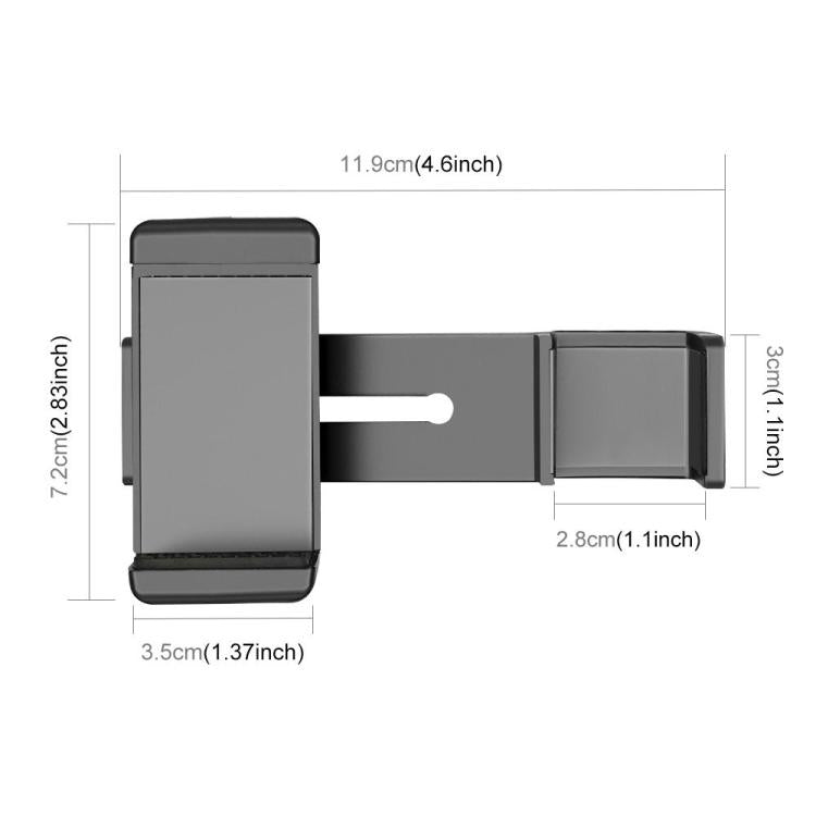 PULUZ Smartphone Fixing Clamp 1/4 inch Holder Mount Bracket for DJI OSMO Pocket / Pocket 2 - free shipping - PMC TechLife - Order now!
