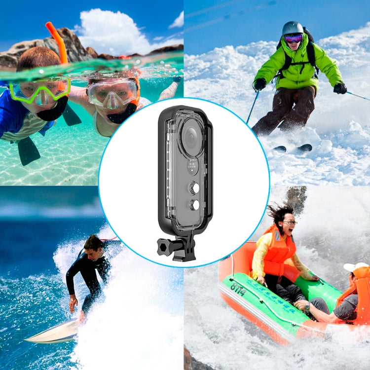 PULUZ 30m Underwater Waterproof Housing Protective Case for Insta360 ONE X, with Buckle Basic Mount & Screw - free shipping - PMC TechLife - Order now!