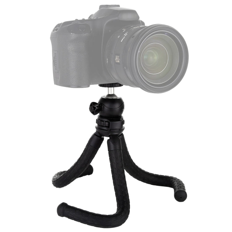 PULUZ Mini Octopus Flexible Tripod Holder with Ball Head for SLR Cameras, GoPro, Cellphone, Size:30cmx5cm - free shipping - PMC TechLife - Order now!