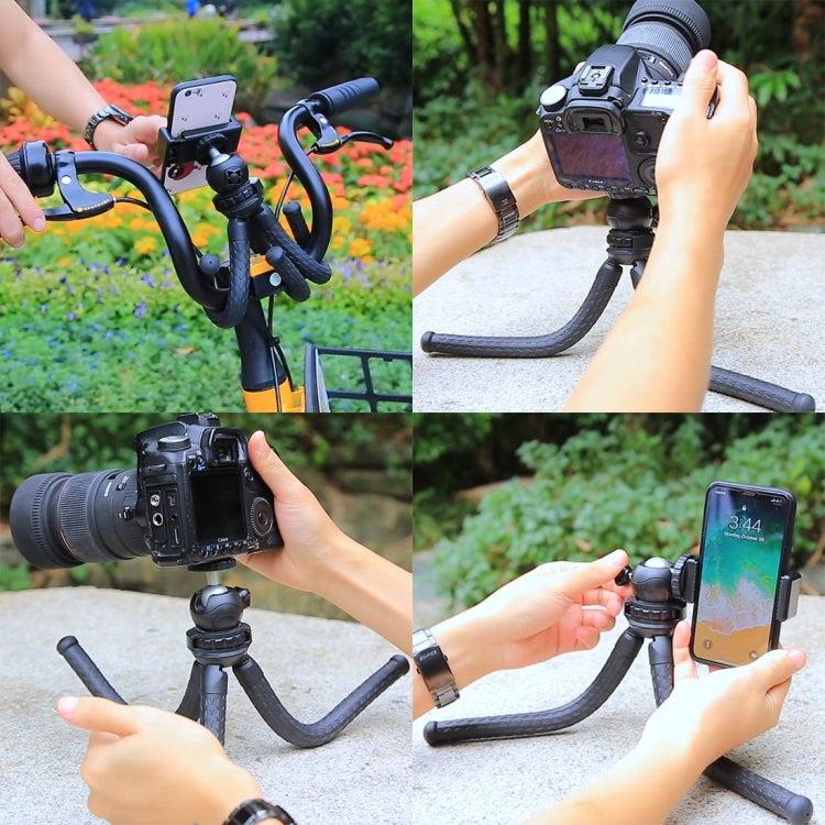 PULUZ Mini Octopus Flexible Tripod Holder with Ball Head for SLR Cameras, GoPro, Cellphone, Size:30cmx5cm - free shipping - PMC TechLife - Order now!