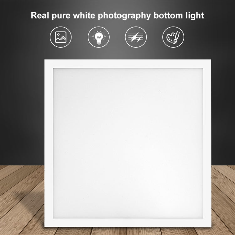 PULUZ 1000LM LED Acrylic No Polar Dimming Shadowless Light Pad with Switch for 40cm Photo Studio Box(UK Plug) - free shipping - PMC TechLife - Order now!