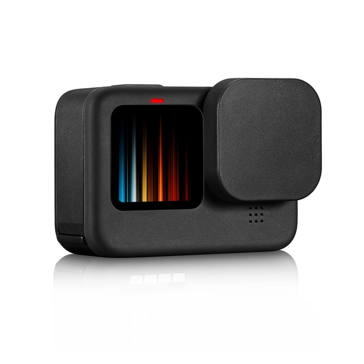 PULUZ for GoPro HERO12 Black /11 Black /10 Black /9 Black Soft TPU Rubber Scratch-resistant Camera Lens Protective Cap Cover(Black) - Lens Cover by PULUZ | Online Shopping South Africa | PMC TechLife | Buy Now Pay Later Mobicred