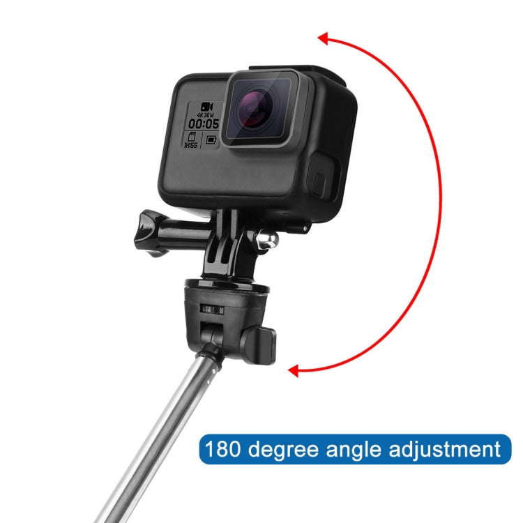 PULUZ Extendable Handheld Selfie Monopod for GoPro, Insta360, DJI and Other Action Cameras, Length: 22.5-80cm - Extendable Pole by PULUZ | Online Shopping South Africa | PMC TechLife | Buy Now Pay Later Mobicred