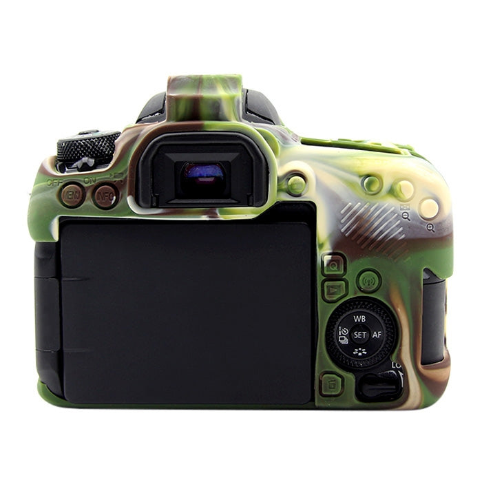 PULUZ Soft Silicone Protective Case for Canon EOS 77D(Camouflage) - free shipping - PMC TechLife - Order now!