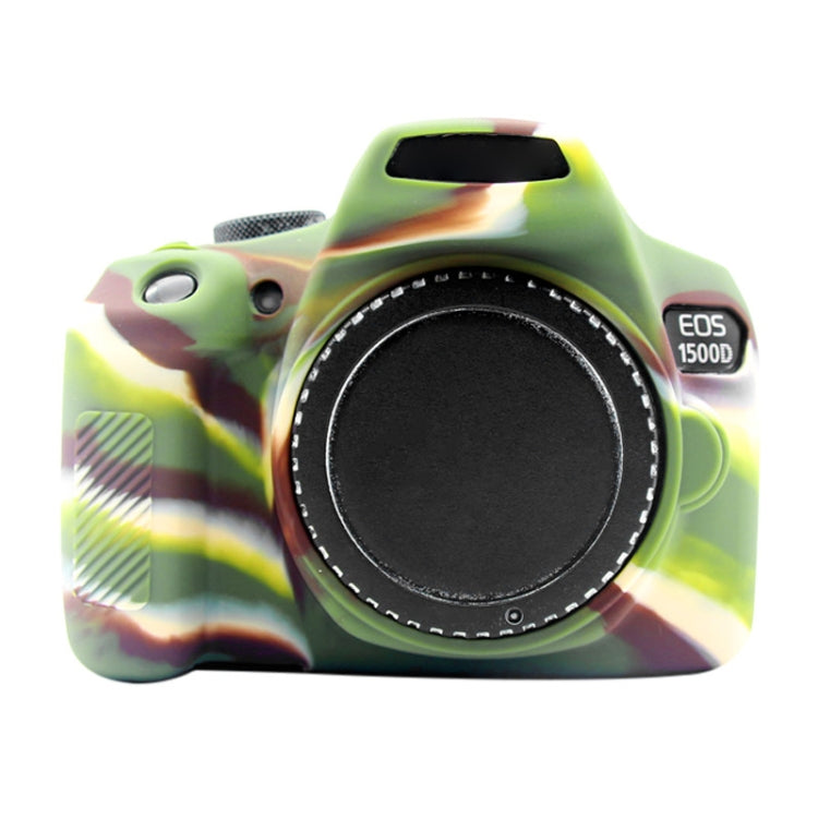 PULUZ Soft Silicone Protective Case for Canon EOS 1300D / 1500D(Camouflage) - Protective Case by PULUZ | Online Shopping South Africa | PMC TechLife | Buy Now Pay Later Mobicred