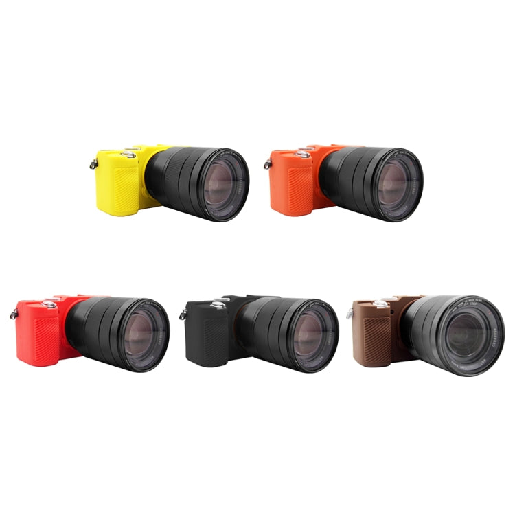 PULUZ Soft Silicone Protective Case for Sony A7C / ILCE-7C(Orange) - Protective Case by PULUZ | Online Shopping South Africa | PMC TechLife | Buy Now Pay Later Mobicred