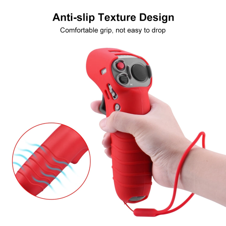 For DJI RC Motion 2 / DJI Avata / FPV Rocker PULUZ Silicone Protective Case(Red) - Cases & Bags by PULUZ | Online Shopping South Africa | PMC TechLife | Buy Now Pay Later Mobicred