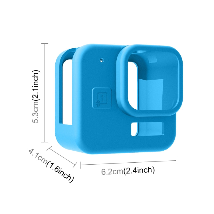 For GoPro Hero11 Black Mini PULUZ Silicone Protective Case(Blue) - Silicone Cases by PULUZ | Online Shopping South Africa | PMC TechLife | Buy Now Pay Later Mobicred