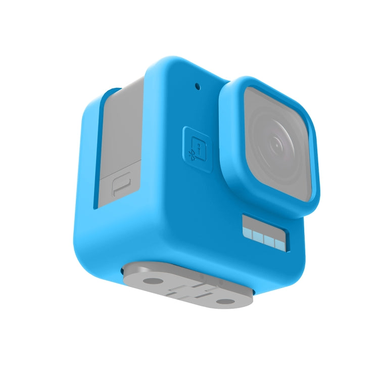 For GoPro Hero11 Black Mini PULUZ Silicone Protective Case(Blue) - Silicone Cases by PULUZ | Online Shopping South Africa | PMC TechLife | Buy Now Pay Later Mobicred