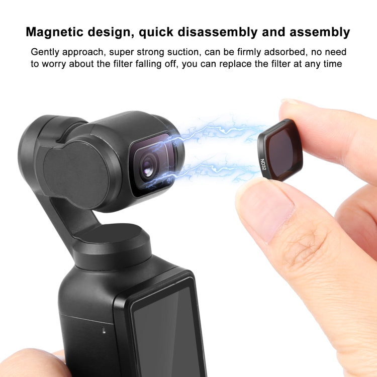 For DJI Osmo Pocket 3 PULUZ Magnetic ND32 Camera Lens Filter - Lens Filter by PULUZ | Online Shopping South Africa | PMC TechLife | Buy Now Pay Later Mobicred