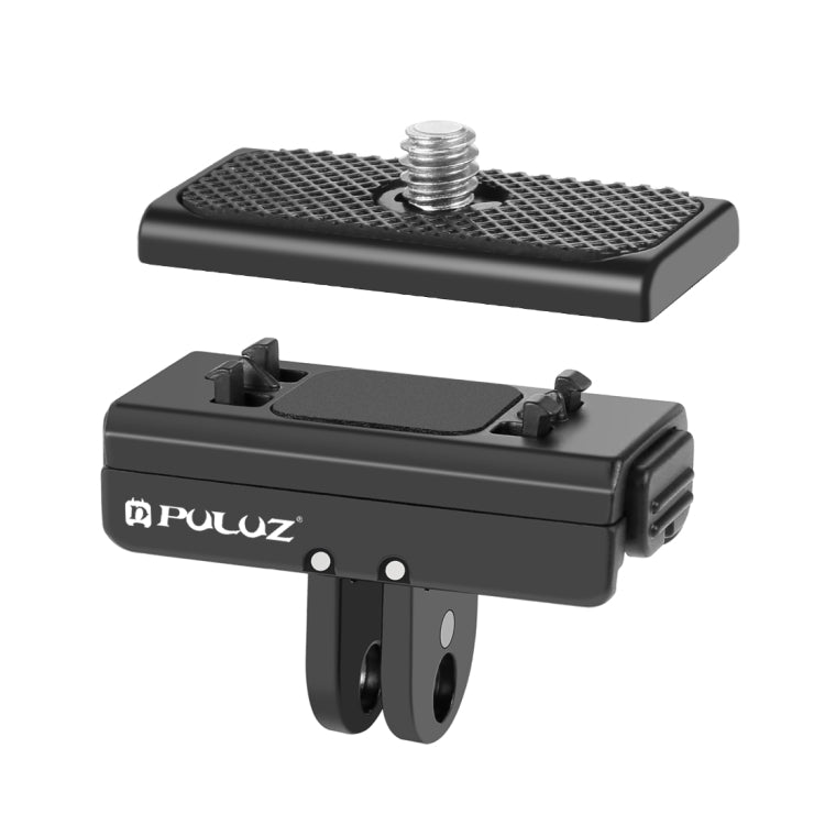 For Insta360 Ace / Ace Pro / X4 PULUZ Magnetic Quick Release Base Mount (Black) - free shipping - PMC TechLife - Order now!