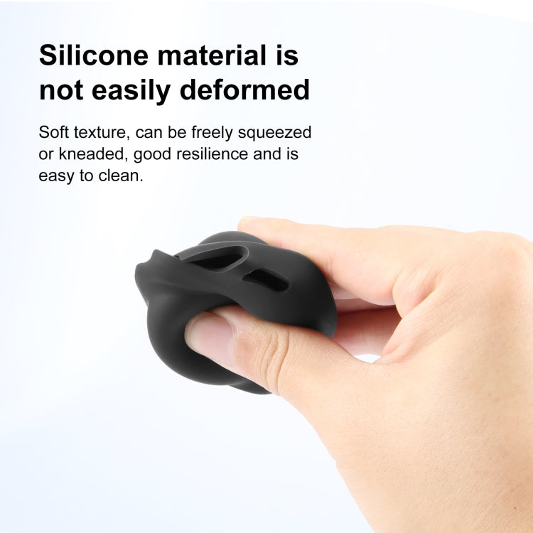 For Insta360 X4 / X5 PULUZ Silicone Protective  Lens Cover (Black) - Len Accessories by PULUZ | Online Shopping South Africa | PMC TechLife | Buy Now Pay Later Mobicred