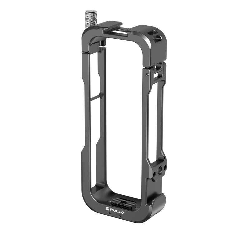 For Insta360 X4 PULUZ Metal Protective Cage Rig Housing Frame with Lens Cover (Black) - free shipping - PMC TechLife - Order now!