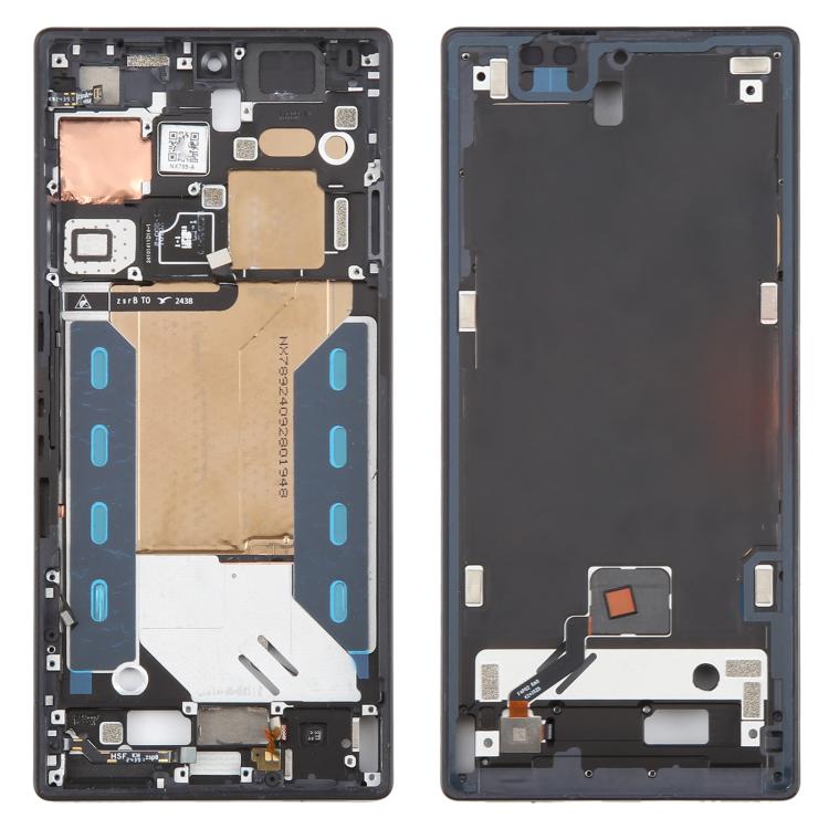 For ZTE nubia RedMagic 10 Pro Middle Frame Bezel Plate with In-Display Fingerprint Sensor Flex Cable (Black) - free shipping - PMC TechLife - Order now!