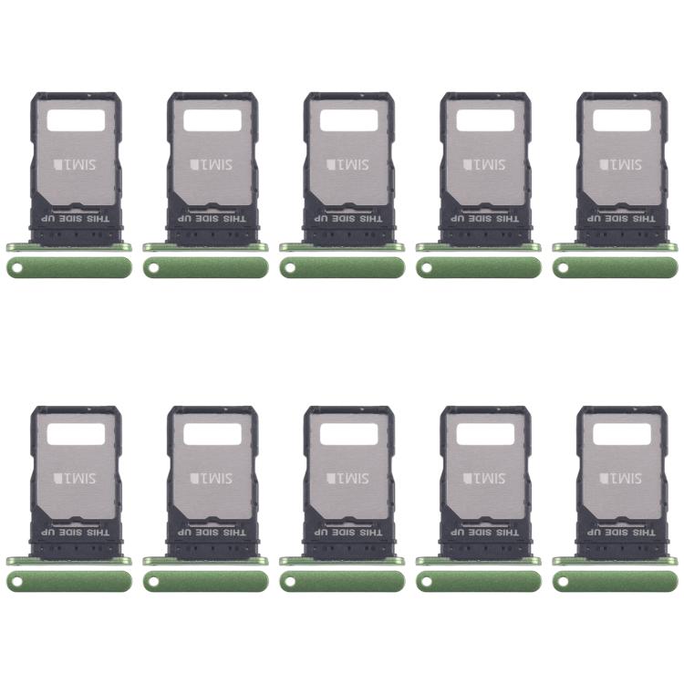 For Motorola Edge 50 Fusion 10pcs Original SIM + SIM Card Tray (Green) - free shipping - PMC TechLife - Order now!