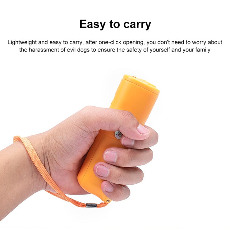 3 in 1 (Training dog, Banish dog, Lighting)(Yellow) - Training Aids by PMC TechLife | Online Shopping South Africa | PMC TechLife | Buy Now Pay Later Mobicred