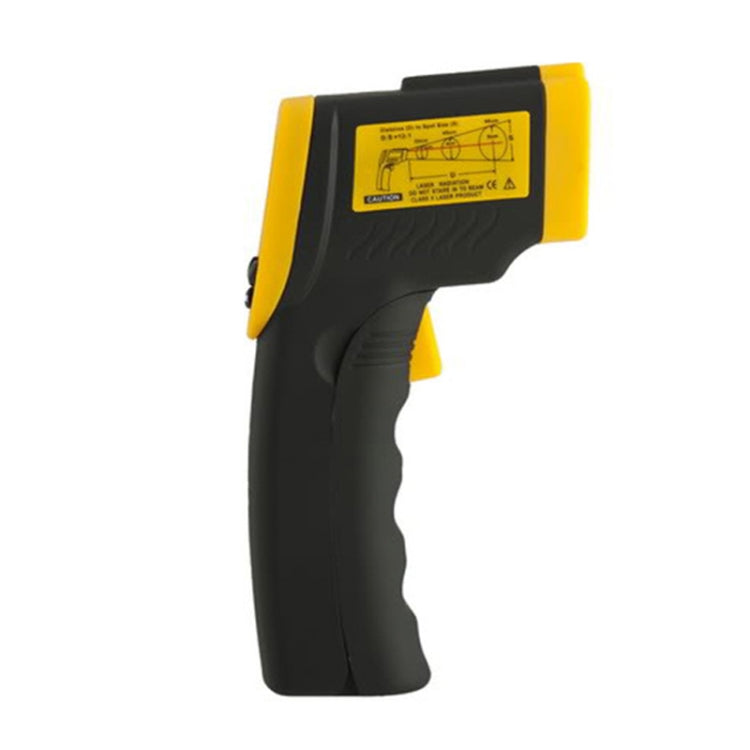 Infrared Thermometer, Temperature Range: -50 - 380 Degrees Celsius (D:S = 12:1)(Black) - Digital Thermometer by PMC TechLife | Online Shopping South Africa | PMC TechLife | Buy Now Pay Later Mobicred