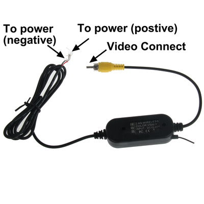 Waterproof Wireless Transmitting Receiving Punch DVD Rear View Camera , With Scaleplate , Support Installed in Car DVD Navigator or Car Monitor , Wide Viewing Angle: 170 degree (WX004)(Black) - Rear View Cameras by PMC TechLife | Online Shopping South Africa | PMC TechLife | Buy Now Pay Later Mobicred