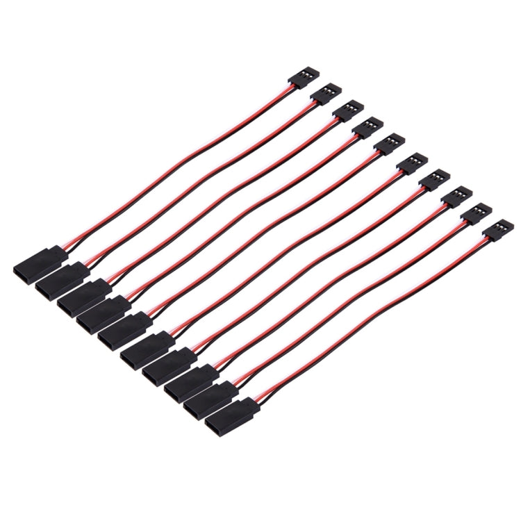 10 pcs 15cm Servo Extension Lead Wire Cable - Cables & Adapters by PMC TechLife | Online Shopping South Africa | PMC TechLife