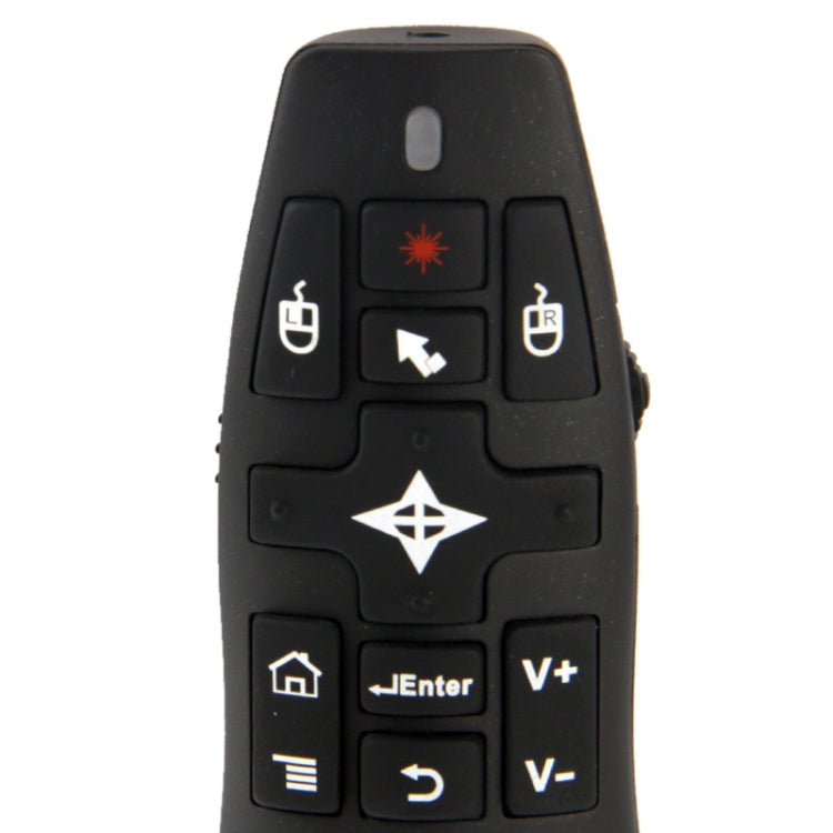 2.4G Wireless Presenter Laser Pointer Fly Mouse Rii Professional Air Mouse R900 for HTPC / Android TV BOX / PS3 / XBOX360 / Tablet PC (K14 R900)(Black) - MINI PC Accessories & Gadgets by PMC Jewellery | Online Shopping South Africa | PMC Jewellery | Buy Now Pay Later Mobicred