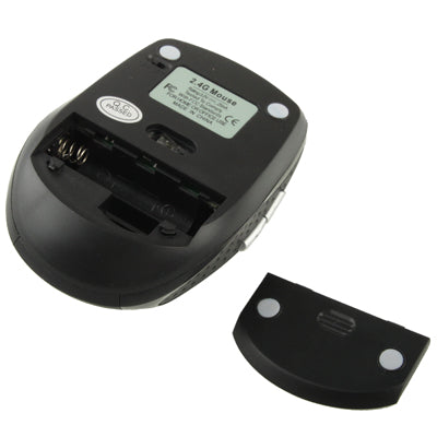 2.4 GHz 800~1600 DPI Wireless 6D Optical Mouse with USB Mini Receiver, Plug and Play, Working Distance up to 10 Meters(Black) - Wireless Mice by PMC TechLife | Online Shopping South Africa | PMC TechLife | Buy Now Pay Later Mobicred